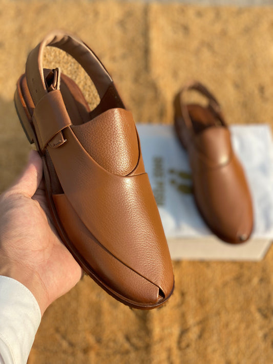 Peshawari Chappal Mustard